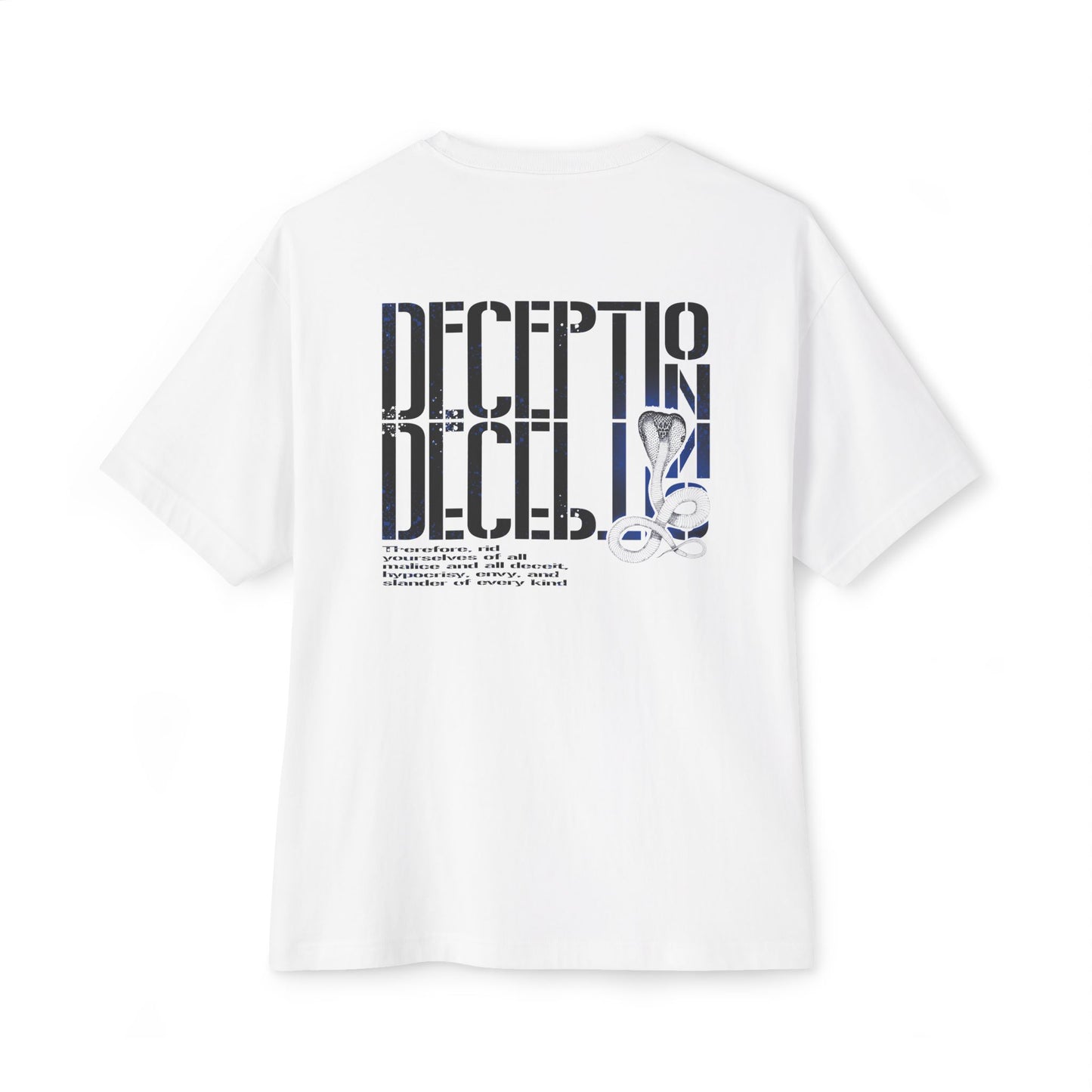 DECEPTION Oversized Tee