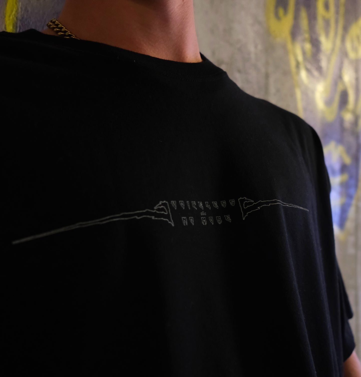 VOICELESS NO MORE Oversized Tee
