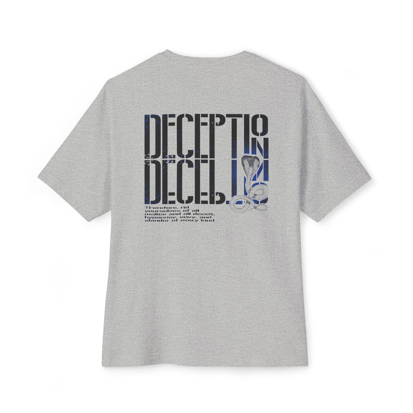 DECEPTION Oversized Tee
