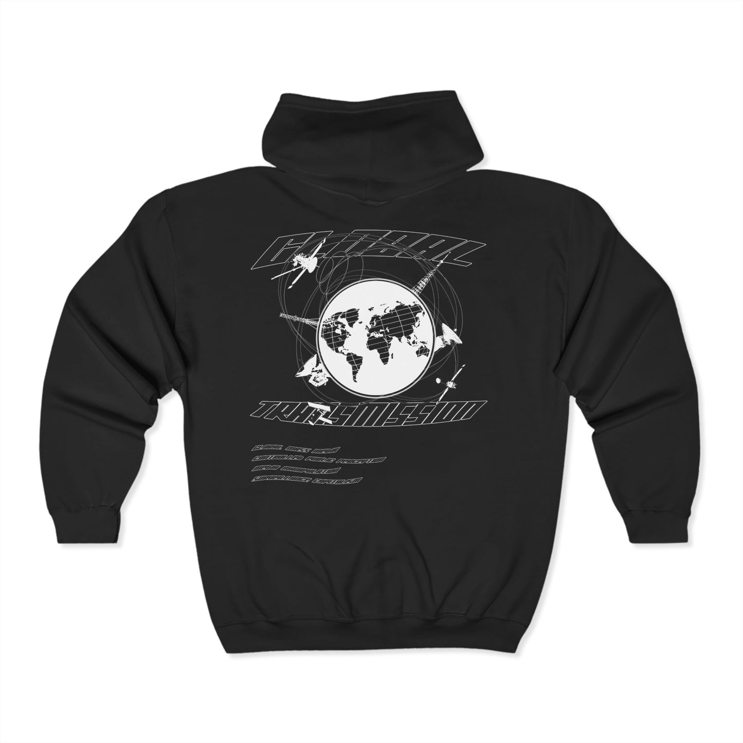 Global Transmission Full Zip Hooded Sweatshirt