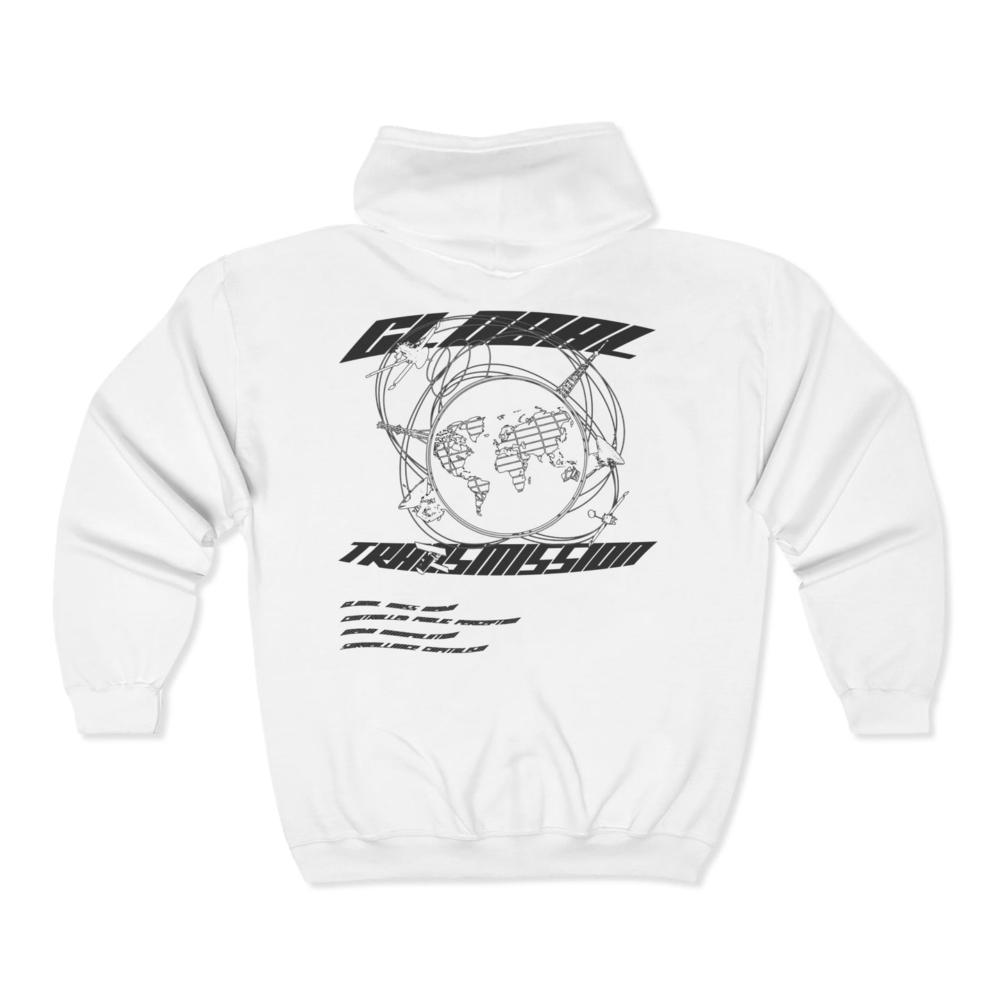 Global Transmission Full Zip Hooded Sweatshirt