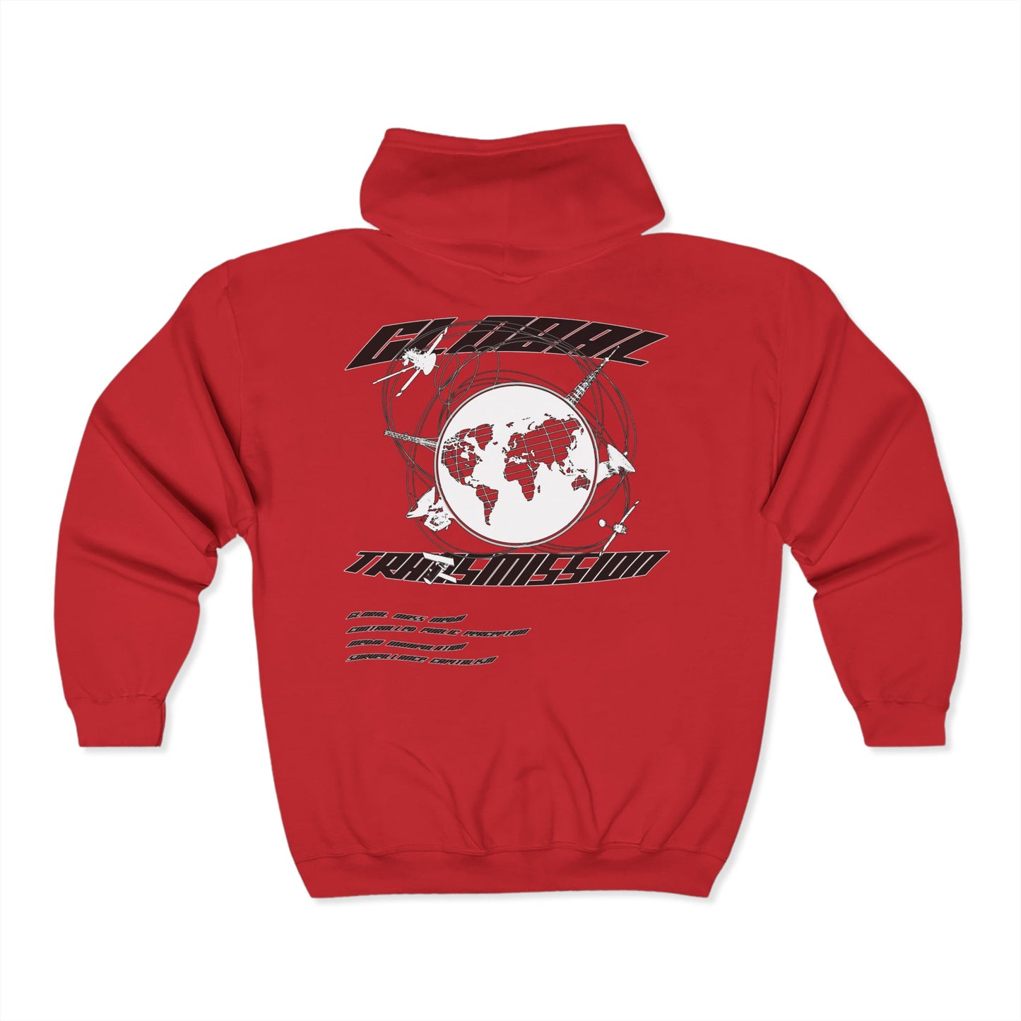 Global Transmission Full Zip Hooded Sweatshirt