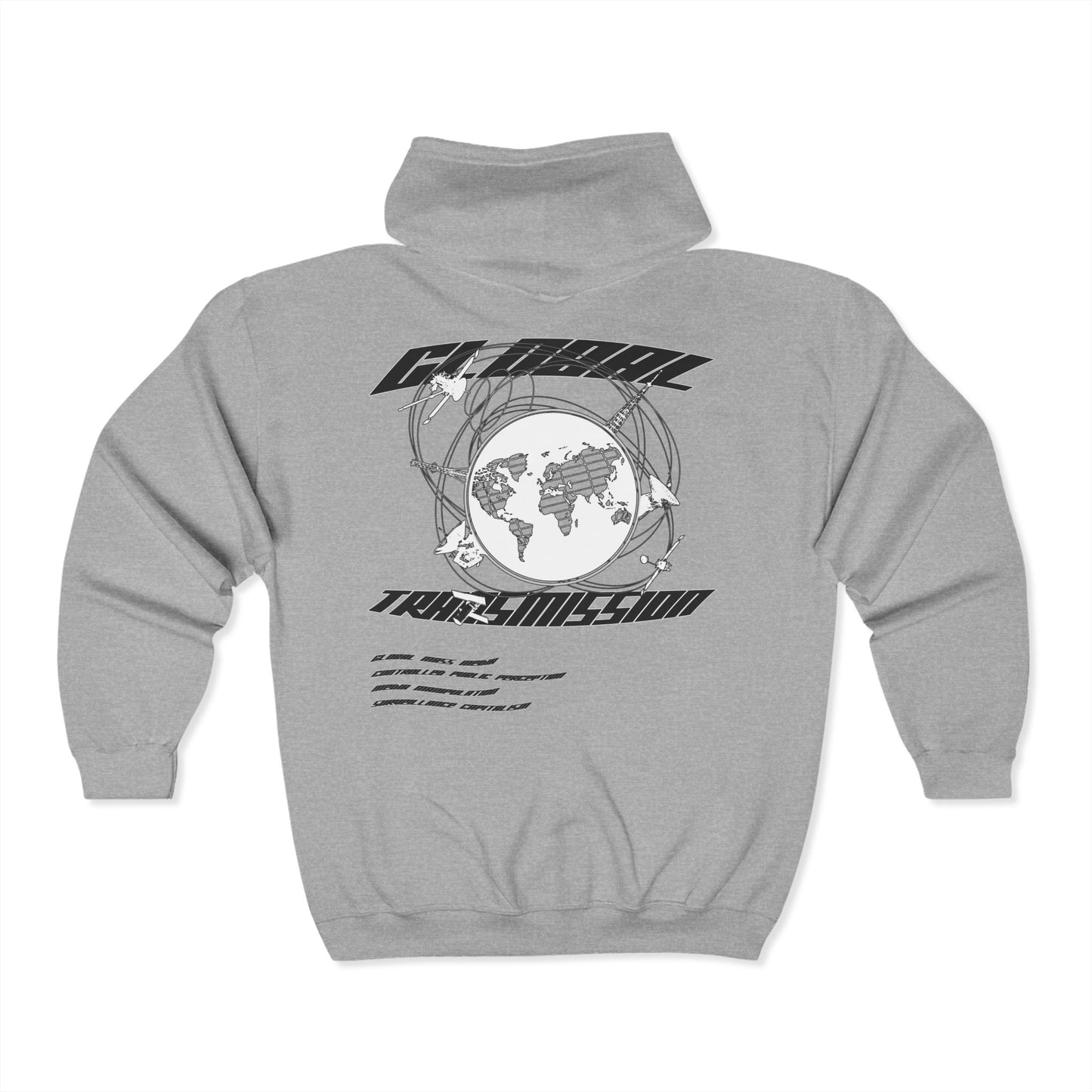 Global Transmission Full Zip Hooded Sweatshirt
